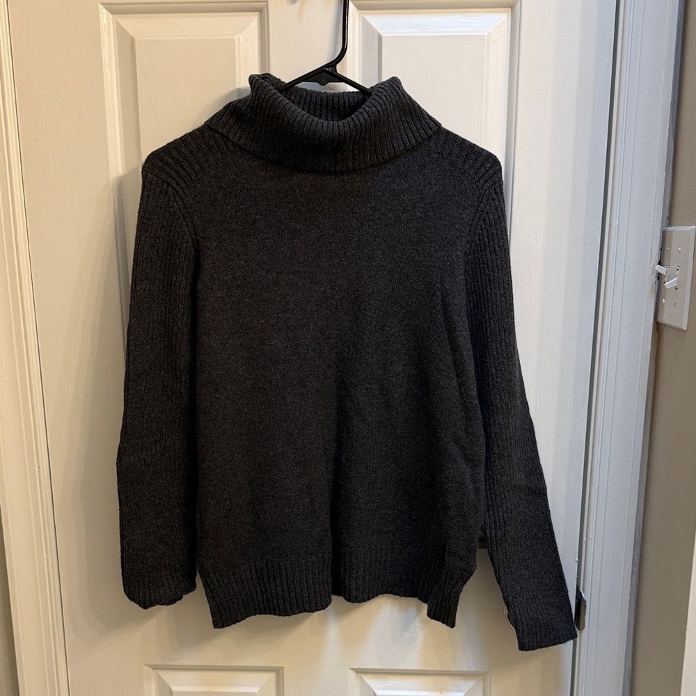 Lucky Brand Charcoal Turtleneck Sweater